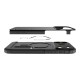 Husa ultra-rezistenta Spigen Tough Armor T MagSafe pentru iPhone 17 Pro Max, neagra (iPhone 17 Pro Max, ACS10297) by www.silkase.ro
