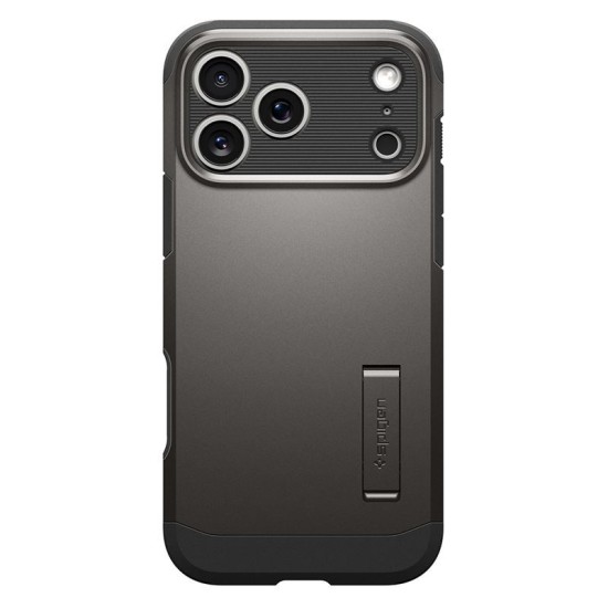 Husa ultra-rezistenta Spigen Tough Armor T MagSafe pentru iPhone 17 Pro Max, gunmetal (Spigen, Ingredi) by www.silkase.ro Husa ultra-rezistenta Spigen Tough Armor T MagSafe pentru iPhone 17 Pro Max, gunmetal (iPhone 17 Pro Max, ACS10298) by www.silkase.ro