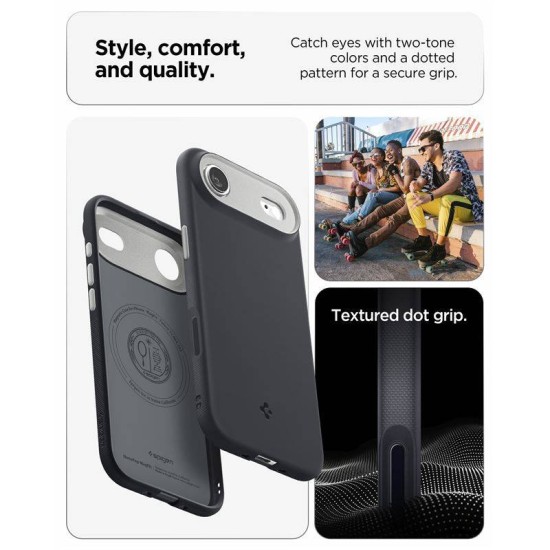 Husa de protectie Spigen Nano Pop MagSafe pentru iPhone Air, negru susan (Spigen, Ingredi) by www.silkase.ro Husa de protectie Spigen Nano Pop MagSafe pentru iPhone Air, negru susan (iPhone Air, ACS10301) by www.silkase.ro