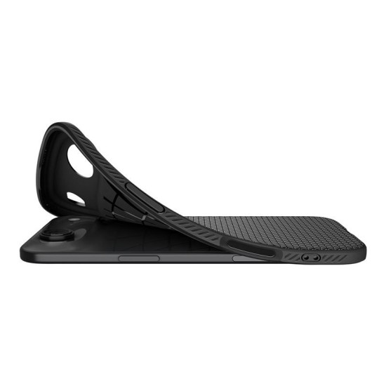 Husa de protectie Spigen Liquid Air pentru iPhone Air, negru mat (iPhone Air, ACS10302) by www.silkase.ro