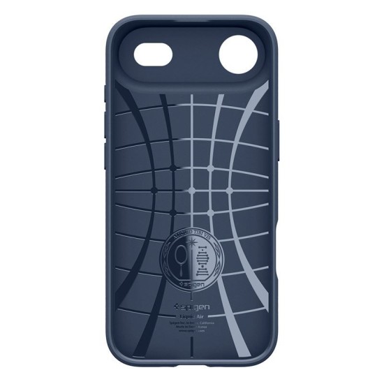 Husa de protectie Spigen Liquid Air pentru iPhone Air, bleumarin (iPhone Air, ACS10303) by www.silkase.ro