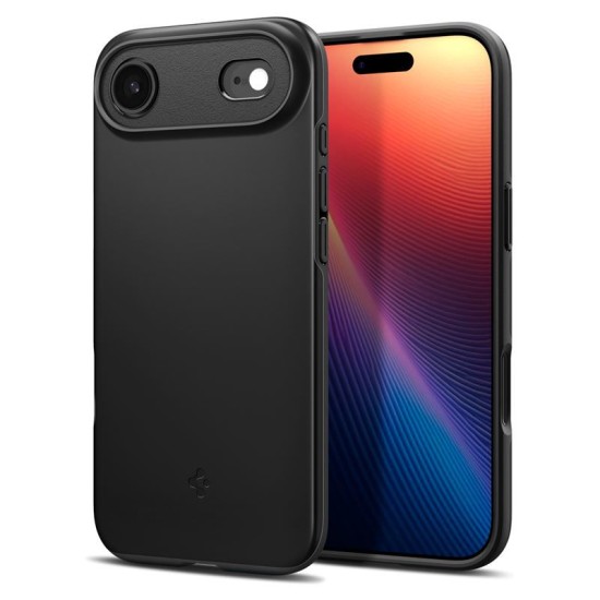 Husa subtire Spigen Thin Fit MagSafe pentru iPhone Air, neagra (Spigen, Ingredi) by www.silkase.ro Husa subtire Spigen Thin Fit MagSafe pentru iPhone Air, neagra (iPhone Air, ACS10306) by www.silkase.ro