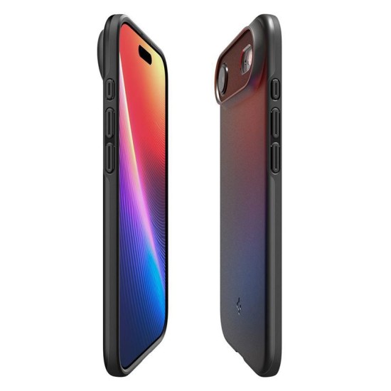 Husa subtire Spigen Thin Fit MagSafe pentru iPhone Air, neagra (Spigen, Ingredi) by www.silkase.ro Husa subtire Spigen Thin Fit MagSafe pentru iPhone Air, neagra (iPhone Air, ACS10306) by www.silkase.ro