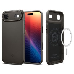 Husa subtire Spigen Thin Fit MagSafe pentru iPhone Air, gunmetal