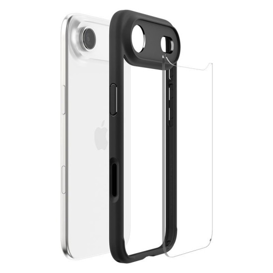 Husa de protectie hibrida Spigen Ultra Hybrid pentru iPhone Air, negru mat (iPhone Air, ACS10310) by www.silkase.ro
