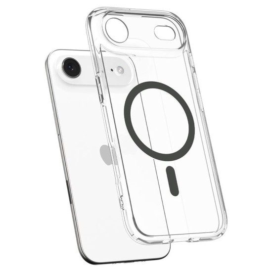 Husa hibrida Spigen Ultra Hybrid MagSafe pentru iPhone Air, grafit transparent (Spigen, Ingredi) by www.silkase.ro Husa hibrida Spigen Ultra Hybrid MagSafe pentru iPhone Air, grafit transparent (iPhone Air, ACS10314) by www.silkase.ro