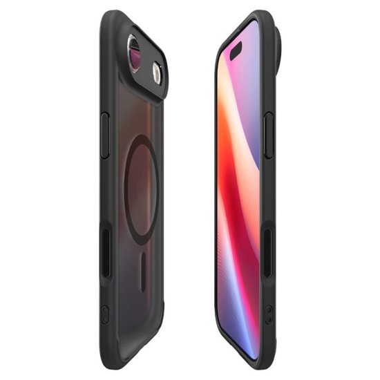 Husa hibrida Spigen Ultra Hybrid MagSafe pentru iPhone Air, negru matuit (Spigen, Ingredi) by www.silkase.ro Husa hibrida Spigen Ultra Hybrid MagSafe pentru iPhone Air, negru matuit (iPhone Air, ACS10316) by www.silkase.ro