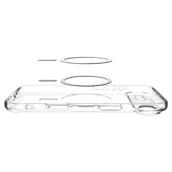 Husa hibrida Spigen Ultra Hybrid MagSafe pentru iPhone Air, alb matuit (Spigen, Ingredi) by www.silkase.ro Husa hibrida Spigen Ultra Hybrid MagSafe pentru iPhone Air, alb matuit (iPhone Air, ACS10317) by www.silkase.ro