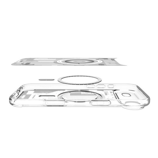 Husa hibrida Spigen Ultra Hybrid MagSafe pentru iPhone Air, model zero one alb (Spigen, Ingredi) by www.silkase.ro Husa hibrida Spigen Ultra Hybrid MagSafe pentru iPhone Air, model zero one alb (iPhone Air, ACS10318) by www.silkase.ro