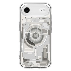 Husa hibrida Spigen Ultra Hybrid MagSafe pentru iPhone Air, model zero one titan natural Husa hibrida Spigen Ultra Hybrid MagSafe pentru iPhone Air, model zero one titan natural
