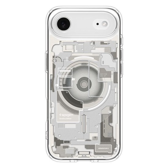 Husa hibrida Spigen Ultra Hybrid MagSafe pentru iPhone Air, model zero one titan natural (Spigen, Ingredi) by www.silkase.ro Husa hibrida Spigen Ultra Hybrid MagSafe pentru iPhone Air, model zero one titan natural (iPhone Air, ACS10319) by www.silkase.ro