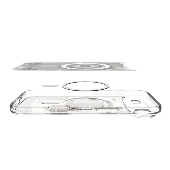 Husa hibrida Spigen Ultra Hybrid MagSafe pentru iPhone Air, model zero one titan natural (Spigen, Ingredi) by www.silkase.ro Husa hibrida Spigen Ultra Hybrid MagSafe pentru iPhone Air, model zero one titan natural (iPhone Air, ACS10319) by www.silkase.ro