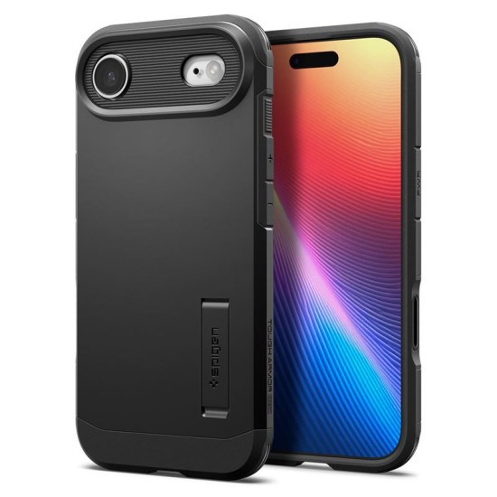 Husa ultra-rezistenta Spigen Tough Armor T MagSafe pentru iPhone Air, neagra (Spigen, Ingredi) by www.silkase.ro Husa ultra-rezistenta Spigen Tough Armor T MagSafe pentru iPhone Air, neagra (iPhone Air, ACS10324) by www.silkase.ro