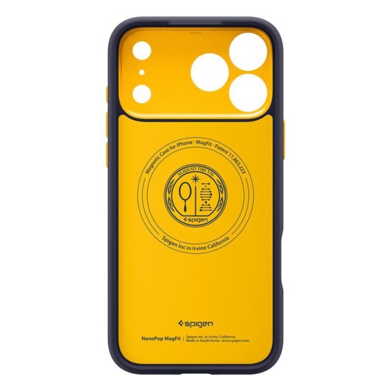 Husa de protectie Spigen Nano Pop MagSafe pentru iPhone 17 Pro, bleumarin (Spigen, Ingredi) by www.silkase.ro Husa de protectie Spigen Nano Pop MagSafe pentru iPhone 17 Pro, bleumarin (iPhone 17 Pro, ACS10326) by www.silkase.ro