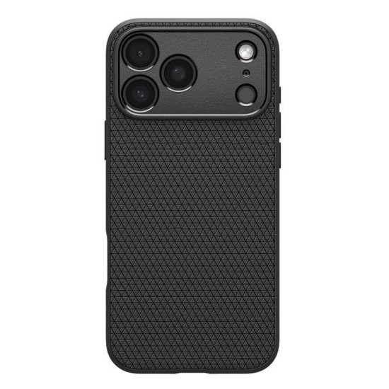 Husa de protectie Spigen Liquid Air pentru iPhone 17 Pro, negru mat (Spigen, Ingredi) by www.silkase.ro Husa de protectie Spigen Liquid Air pentru iPhone 17 Pro, negru mat (iPhone 17 Pro, ACS10331) by www.silkase.ro
