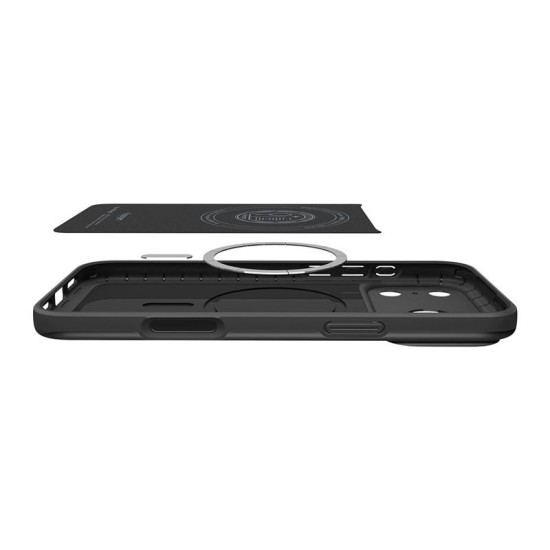 Husa subtire Spigen Thin Fit MagSafe pentru iPhone 17 Pro, neagra (Spigen, Ingredi) by www.silkase.ro Husa subtire Spigen Thin Fit MagSafe pentru iPhone 17 Pro, neagra (iPhone 17 Pro, ACS10339) by www.silkase.ro