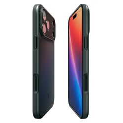 Husa subtire Spigen Thin Fit MagSafe pentru iPhone 17 Pro, verde abis