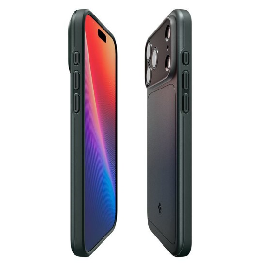 Husa subtire Spigen Thin Fit MagSafe pentru iPhone 17 Pro, verde abis (Spigen, Ingredi) by www.silkase.ro Husa subtire Spigen Thin Fit MagSafe pentru iPhone 17 Pro, verde abis (iPhone 17 Pro, ACS10340) by www.silkase.ro