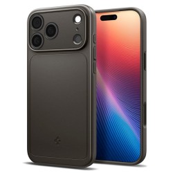 Husa subtire Spigen Thin Fit MagSafe pentru iPhone 17 Pro, gunmetal