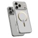 Husa hibrida Spigen Ultra Hybrid MagSafe pentru iPhone 17 Pro, auriu transparent (iPhone 17 Pro, ACS10348) by www.silkase.ro