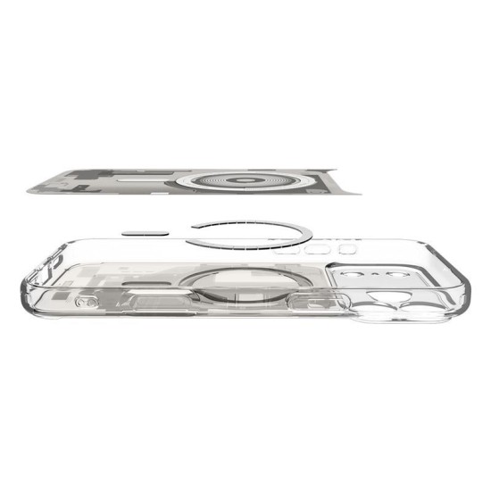 Husa hibrida Spigen Ultra Hybrid MagSafe pentru iPhone 17 Pro, model zero one titan natural (Spigen, Ingredi) by www.silkase.ro Husa hibrida Spigen Ultra Hybrid MagSafe pentru iPhone 17 Pro, model zero one titan natural (iPhone 17 Pro, ACS10352) by www.silkase.ro