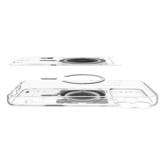 Husa hibrida Spigen Ultra Hybrid MagSafe pentru iPhone 17 Pro, model neo one (iPhone 17 Pro, ACS10354) by www.silkase.ro