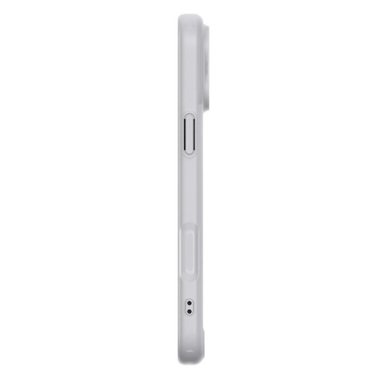 Husa hibrida Spigen Ultra Hybrid MagSafe pentru iPhone 17 Pro, argintiu clasic (iPhone 17 Pro, ACS10355) by www.silkase.ro