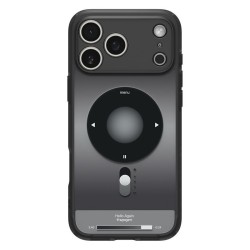 Husa hibrida Spigen Ultra Hybrid MagSafe pentru iPhone 17 Pro, negru clasic Husa hibrida Spigen Ultra Hybrid MagSafe pentru iPhone 17 Pro, negru clasic