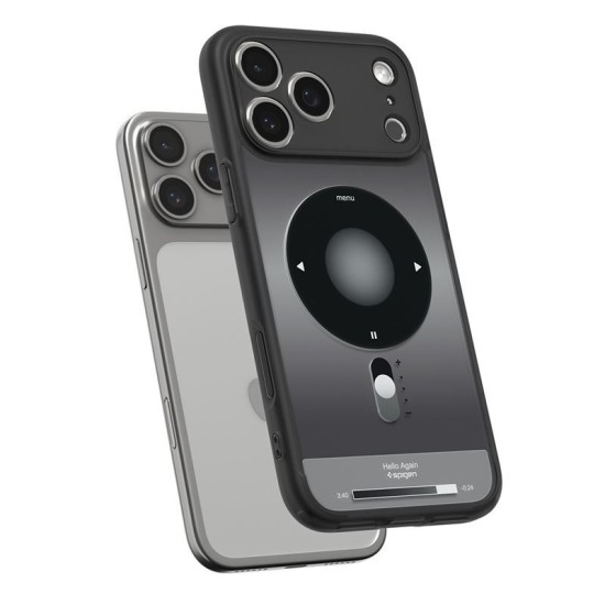 Husa hibrida Spigen Ultra Hybrid MagSafe pentru iPhone 17 Pro, negru clasic (Spigen, Ingredi) by www.silkase.ro Husa hibrida Spigen Ultra Hybrid MagSafe pentru iPhone 17 Pro, negru clasic (iPhone 17 Pro, ACS10356) by www.silkase.ro