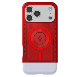 Husa de protectie Spigen Classic C1 MagSafe pentru iPhone 17 Pro, rubiniu Husa de protectie Spigen Classic C1 MagSafe pentru iPhone 17 Pro, rubiniu