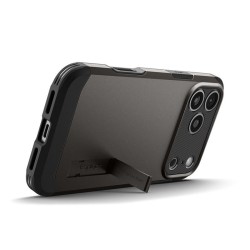 Husa ultra-rezistenta Spigen Tough Armor T MagSafe pentru iPhone 17 Pro, gunmetal Husa ultra-rezistenta Spigen Tough Armor T MagSafe pentru iPhone 17 Pro, gunmetal
