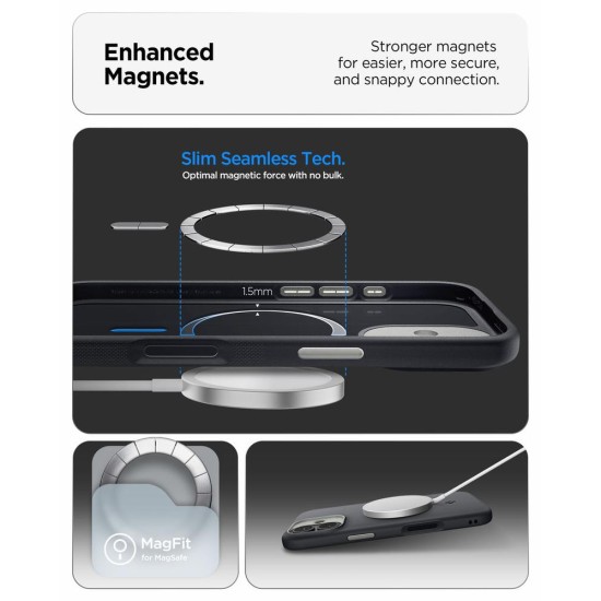 Husa de protectie Spigen Nano Pop MagSafe pentru iPhone 17, negru susan (Spigen, Ingredi) by www.silkase.ro Husa de protectie Spigen Nano Pop MagSafe pentru iPhone 17, negru susan (Ingredi, ACS10366) by www.silkase.ro