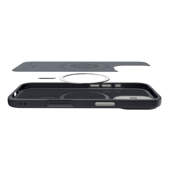 Husa de protectie Spigen Nano Pop MagSafe pentru iPhone 17, negru susan (Spigen, Ingredi) by www.silkase.ro Husa de protectie Spigen Nano Pop MagSafe pentru iPhone 17, negru susan (Ingredi, ACS10366) by www.silkase.ro