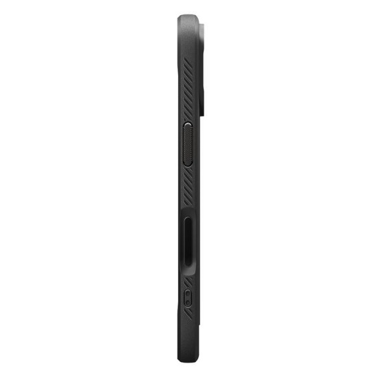 Husa de protectie Spigen Rugged Armor MagSafe pentru iPhone 17, negru mat (Ingredi, ACS10367) by www.silkase.ro