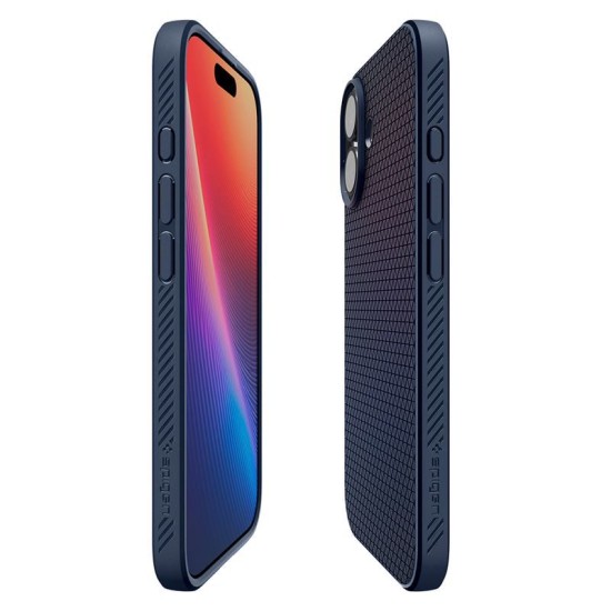 Husa de protectie Spigen Liquid Air pentru iPhone 17, bleumarin (Spigen, Ingredi) by www.silkase.ro Husa de protectie Spigen Liquid Air pentru iPhone 17, bleumarin (Ingredi, ACS10370) by www.silkase.ro