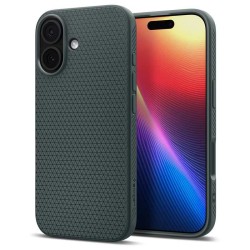 Husa de protectie Spigen Liquid Air pentru iPhone 17, verde abis