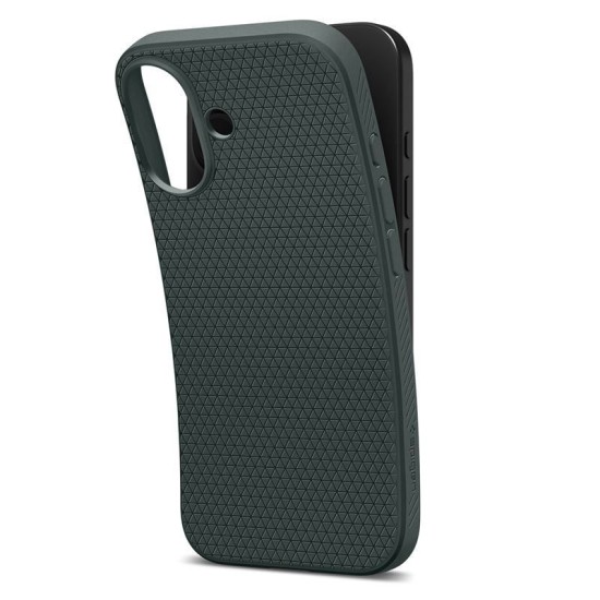 Husa de protectie Spigen Liquid Air pentru iPhone 17, verde abis (Ingredi, ACS10371) by www.silkase.ro