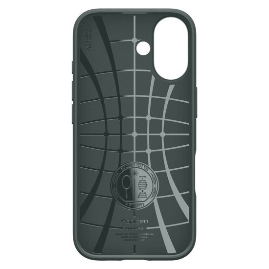 Husa de protectie Spigen Liquid Air pentru iPhone 17, verde abis (Ingredi, ACS10371) by www.silkase.ro