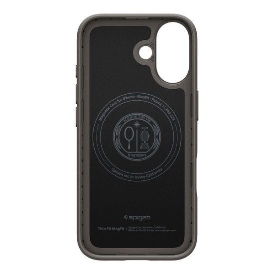 Husa subtire Spigen Thin Fit MagSafe pentru iPhone 17, gunmetal (Spigen, Ingredi) by www.silkase.ro Husa subtire Spigen Thin Fit MagSafe pentru iPhone 17, gunmetal (Ingredi, ACS10375) by www.silkase.ro