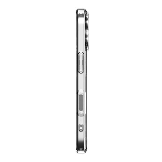 Husa de protectie hibrida Spigen Ultra Hybrid pentru iPhone 17, transparenta (Ingredi, ACS10376) by www.silkase.ro