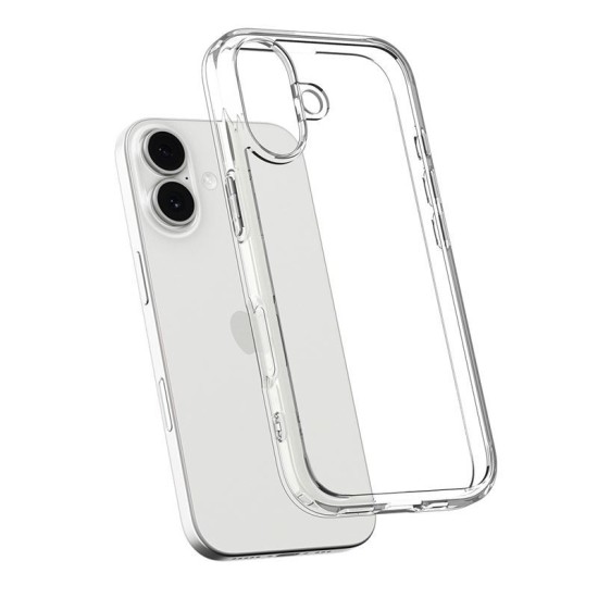 Husa de protectie hibrida Spigen Ultra Hybrid pentru iPhone 17, transparenta (Ingredi, ACS10376) by www.silkase.ro