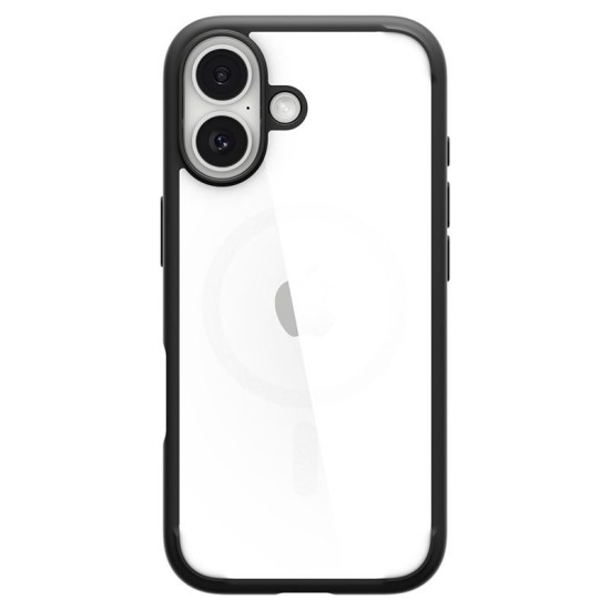 Husa de protectie hibrida Spigen Ultra Hybrid pentru iPhone 17, negru mat (Ingredi, ACS10377) by www.silkase.ro