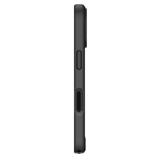 Husa de protectie hibrida Spigen Ultra Hybrid pentru iPhone 17, negru mat (Ingredi, ACS10377) by www.silkase.ro