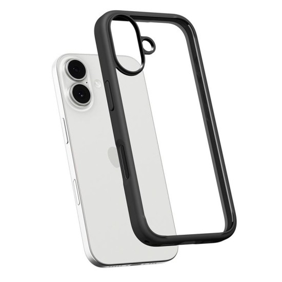 Husa de protectie hibrida Spigen Ultra Hybrid pentru iPhone 17, negru mat (Ingredi, ACS10377) by www.silkase.ro