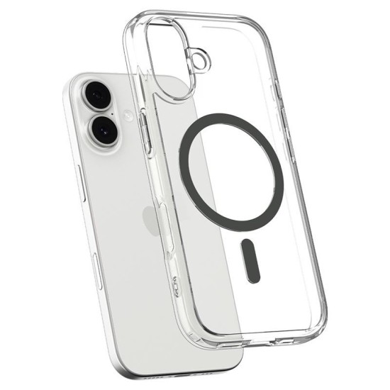 Husa hibrida Spigen Ultra Hybrid MagSafe pentru iPhone 17, grafit transparent (Spigen, Ingredi) by www.silkase.ro Husa hibrida Spigen Ultra Hybrid MagSafe pentru iPhone 17, grafit transparent (Ingredi, ACS10381) by www.silkase.ro