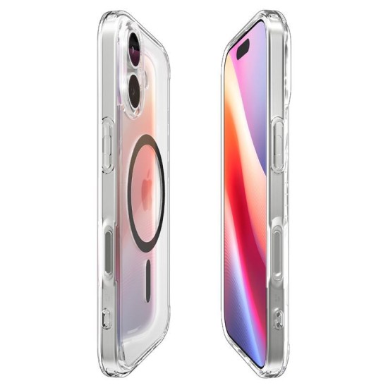 Husa hibrida Spigen Ultra Hybrid MagSafe pentru iPhone 17, grafit transparent (Spigen, Ingredi) by www.silkase.ro Husa hibrida Spigen Ultra Hybrid MagSafe pentru iPhone 17, grafit transparent (Ingredi, ACS10381) by www.silkase.ro