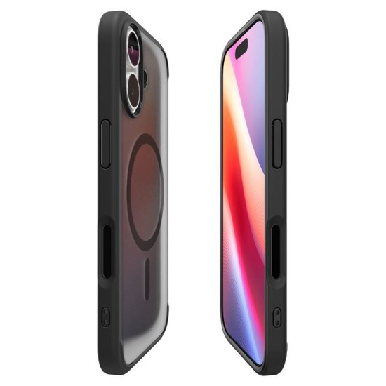 Husa hibrida Spigen Ultra Hybrid MagSafe pentru iPhone 17, negru matuit (Spigen, Ingredi) by www.silkase.ro Husa hibrida Spigen Ultra Hybrid MagSafe pentru iPhone 17, negru matuit (Ingredi, ACS10383) by www.silkase.ro