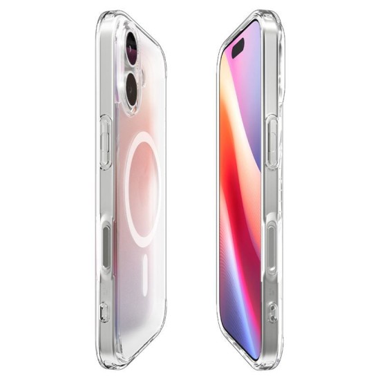Husa hibrida Spigen Ultra Hybrid MagSafe pentru iPhone 17, alb matuit (Spigen, Ingredi) by www.silkase.ro Husa hibrida Spigen Ultra Hybrid MagSafe pentru iPhone 17, alb matuit (Ingredi, ACS10384) by www.silkase.ro