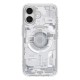 Husa hibrida Spigen Ultra Hybrid MagSafe pentru iPhone 17, model zero one alb (Spigen, Ingredi) by www.silkase.ro Husa hibrida Spigen Ultra Hybrid MagSafe pentru iPhone 17, model zero one alb (Ingredi, ACS10385) by www.silkase.ro