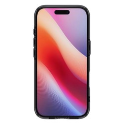 Husa hibrida Spigen Ultra Hybrid MagSafe pentru iPhone 17, model zero one negru